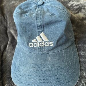 Adidas Aeroready Denim Blue Baseball Cap Hat